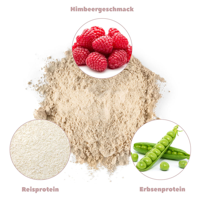 VEGAN PROTEIN MIX Raspberry - heyhale-nutrition